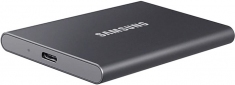 Жесткий диск Samsung Portable T7 4TB USB 3.2 Type-C (MU-PC4T0T/WW) External Grey - фото 3 - Samsung Experience Store — брендовый интернет-магазин