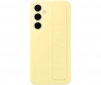 Накладка Samsung Standing Grip Case для Samsung Galaxy S24 FE (EF-GS721CYEGWW) Yellow - фото 2 - Samsung Experience Store — брендовый интернет-магазин