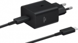Мережевий зарядний пристрій Samsung 45W Power Adapter Type-C Cable (EP-T4511XBEGEU) Black - фото  - Samsung Experience Store — брендовий інтернет-магазин
